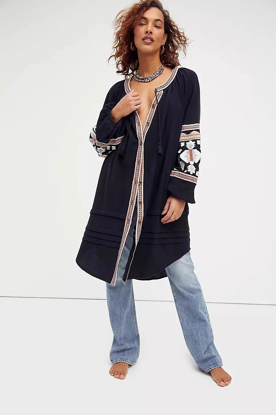 Vestido BATA . Boho