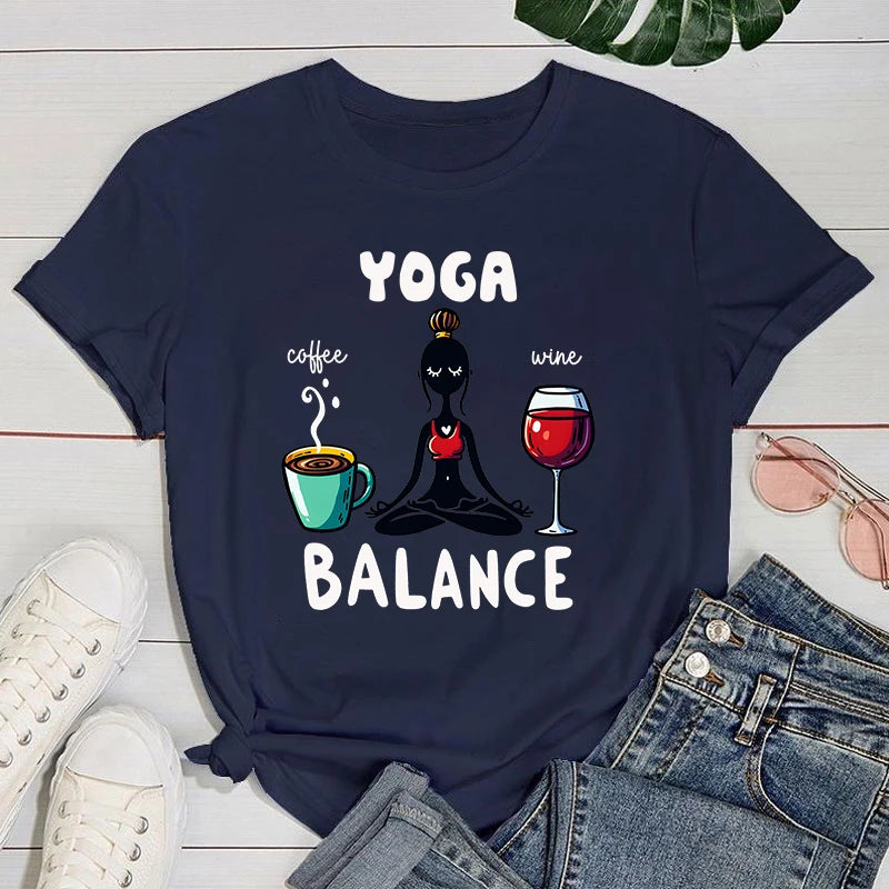 Camiseta equilíbrio