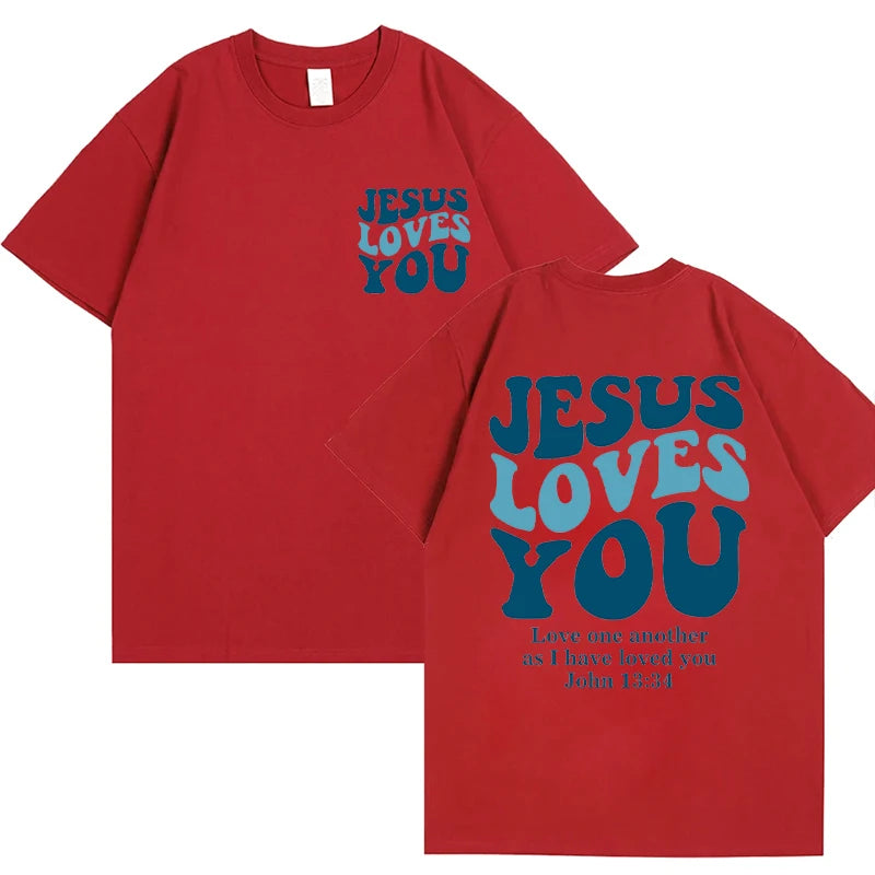 Jesus ama você t-shirt