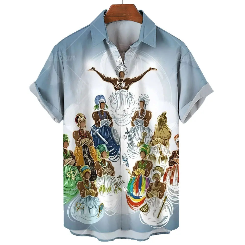 Camisas vai na fé estampas