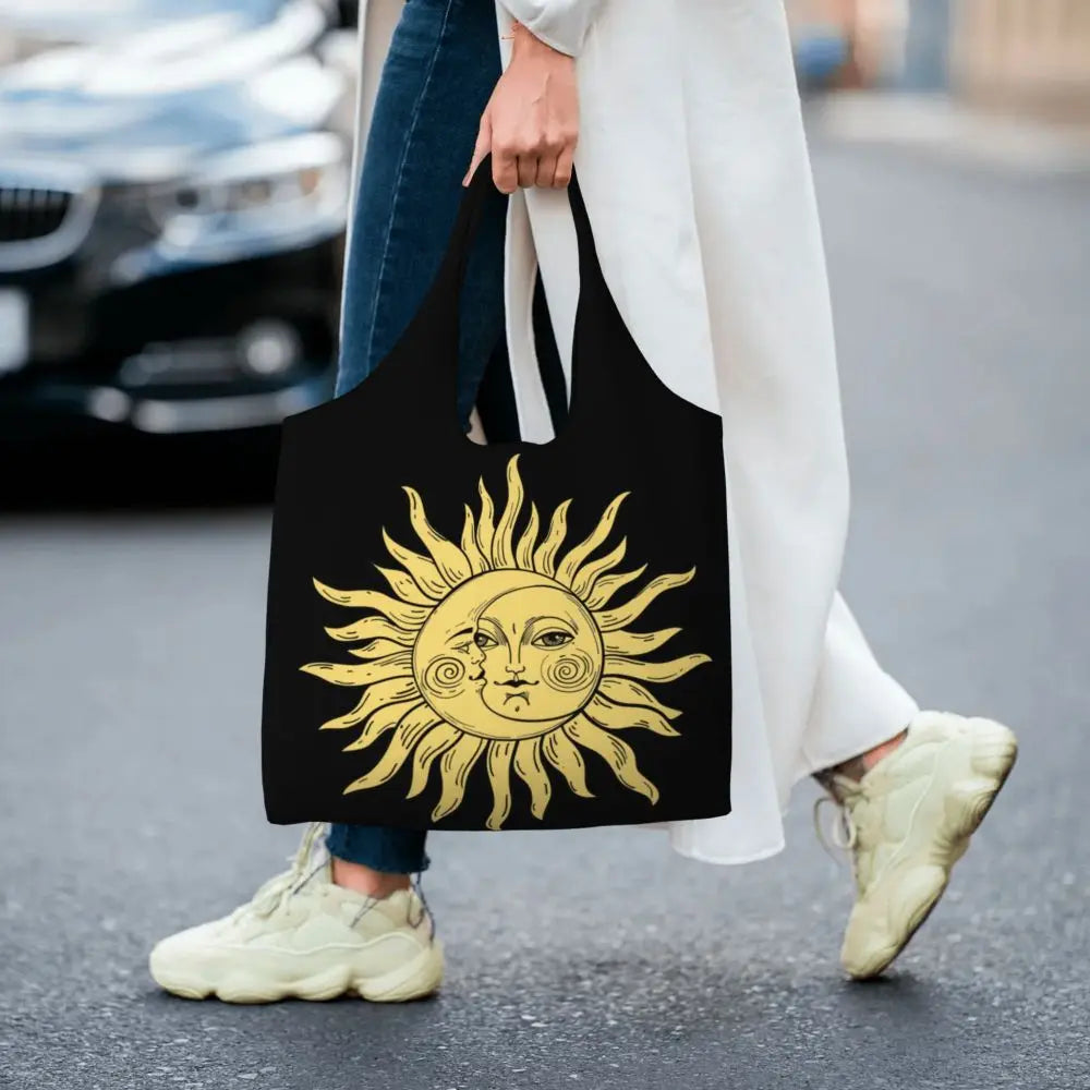 Bolsa lua e estrelas