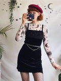Blusa malha transparência