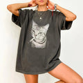 Camiseta gato smoking