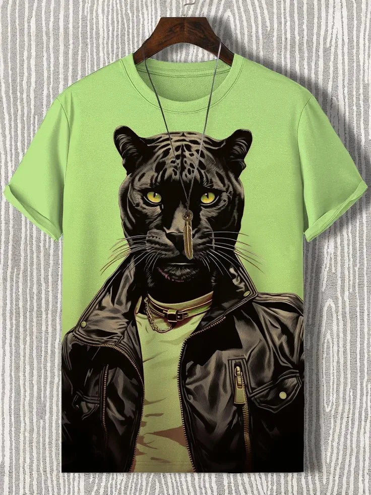 Camiseta arco íris cat