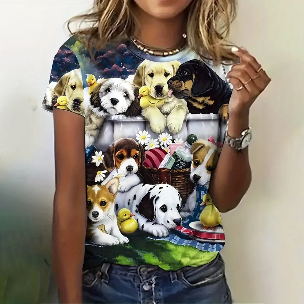 Camiseta Dog louco e variações