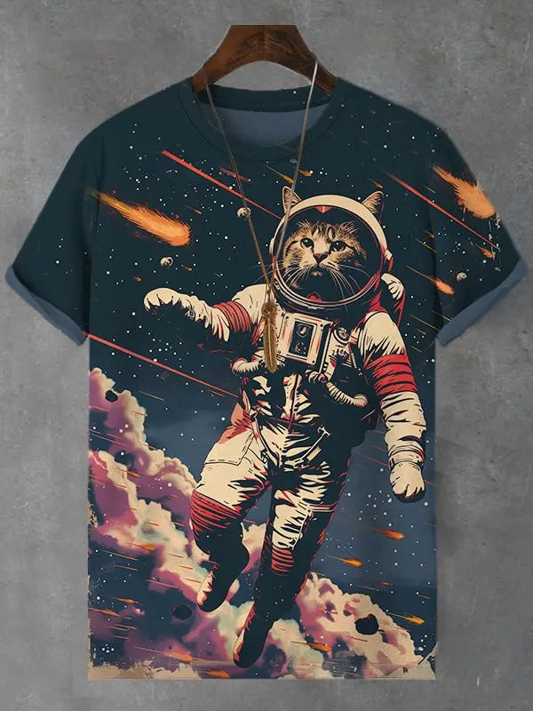 Camiseta cat vermelha e variações
