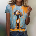 Camiseta Dog pintura