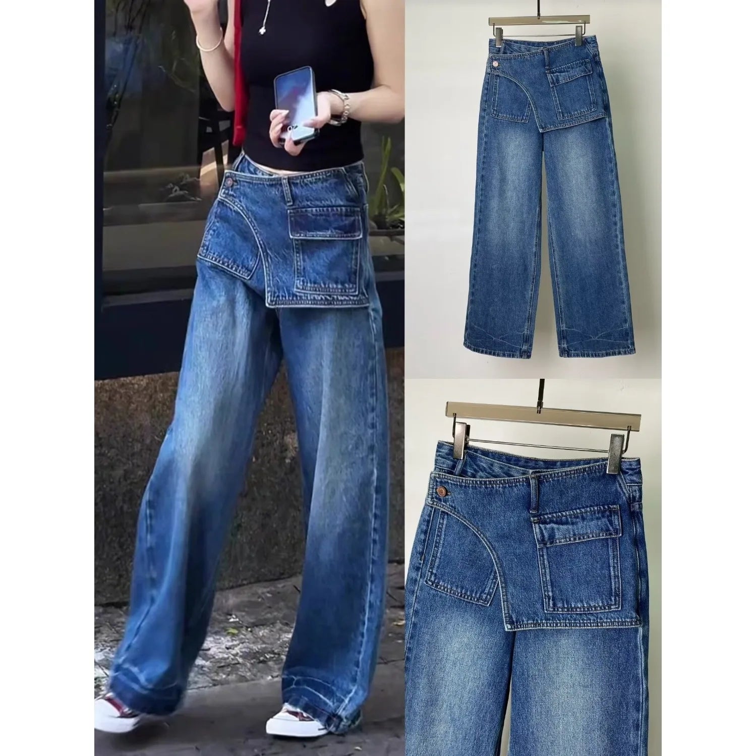 Jeans cintura alta
