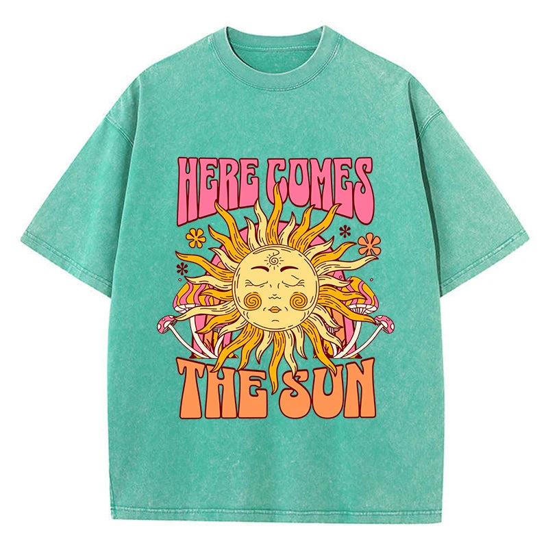 Camiseta  comes the sun