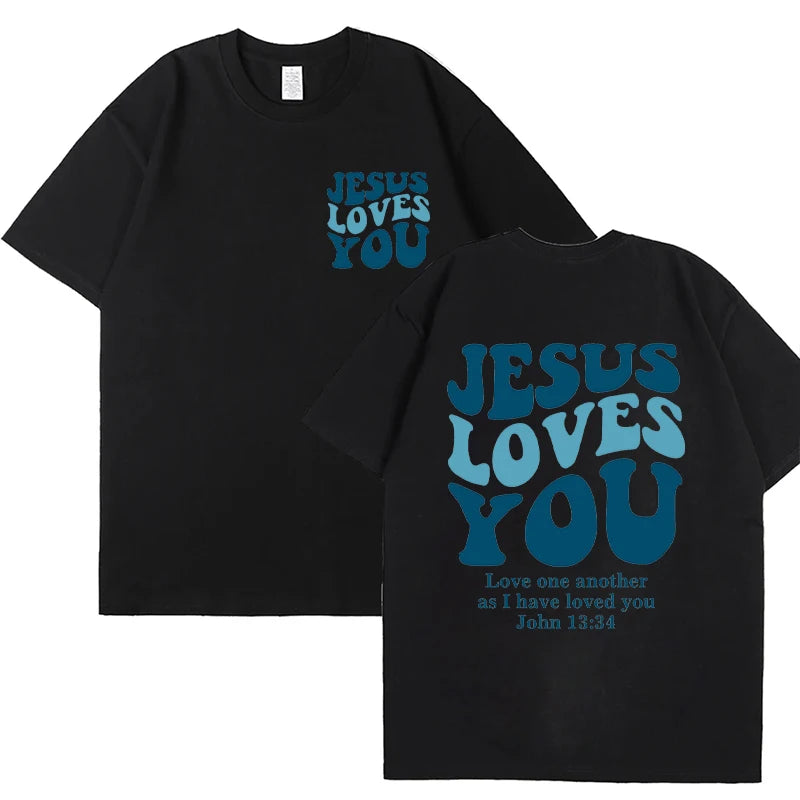Jesus ama você t-shirt