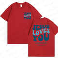 Jesus ama você t-shirt