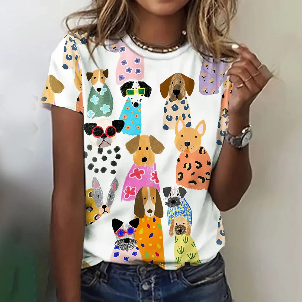 Camiseta Dog louco e variações