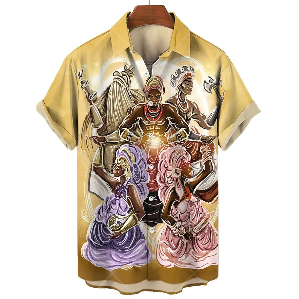 Camisas vai na fé estampas