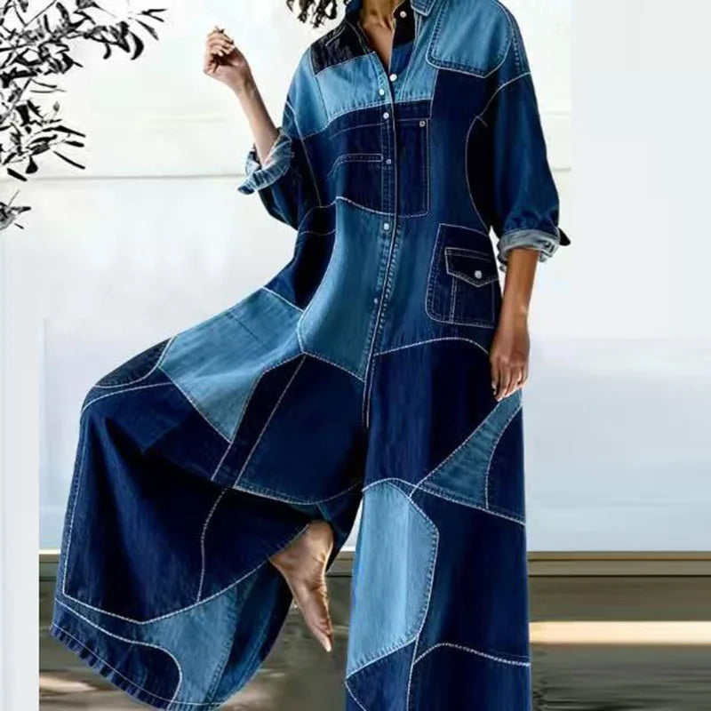 Macacão Feminino jeans estampas