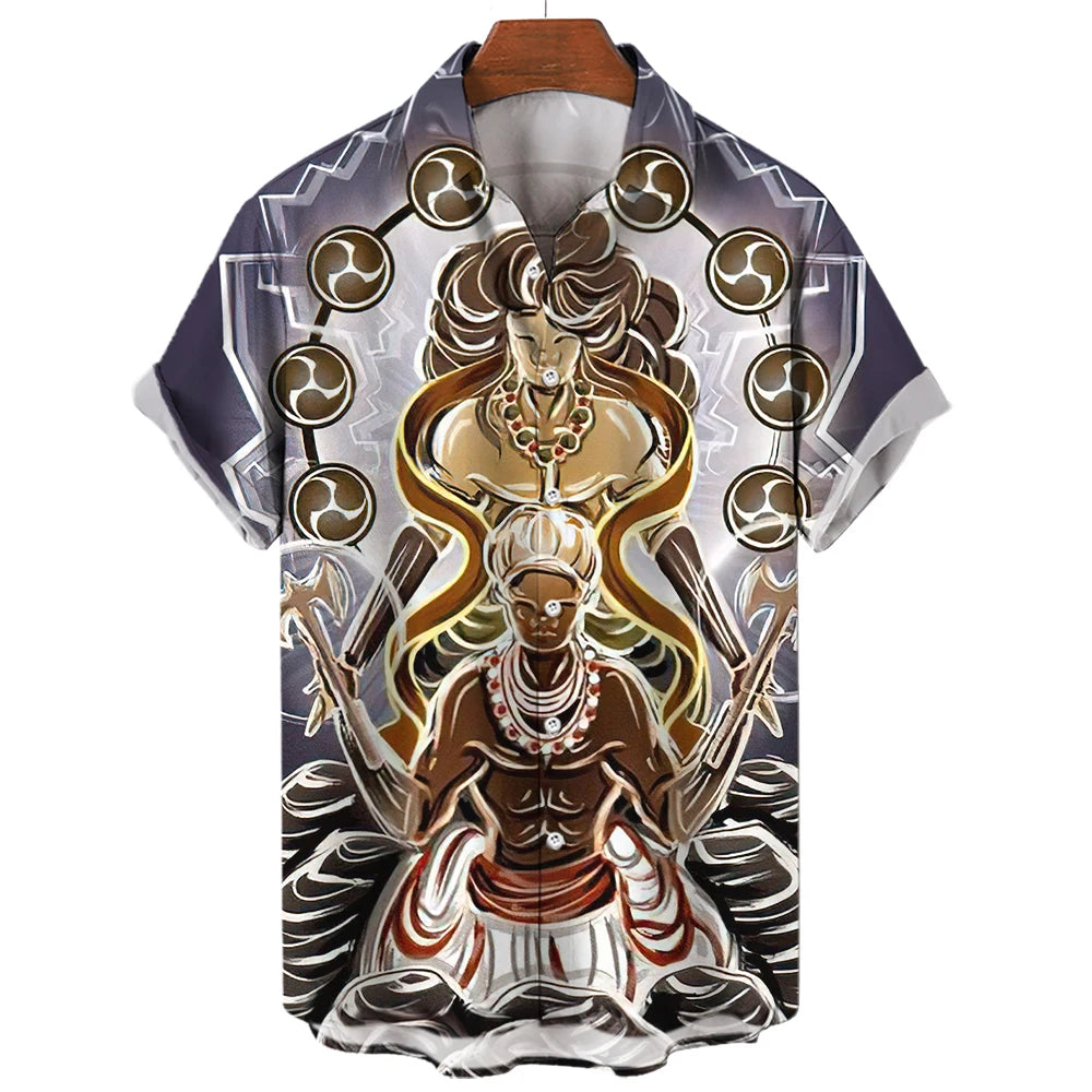 Camisas vai na fé estampas