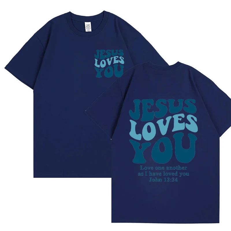 Jesus ama você t-shirt