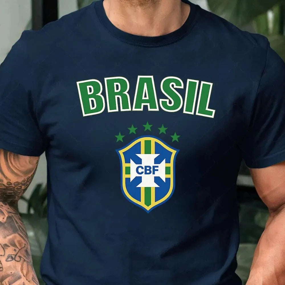 Camiseta de Futebol Brasileira unissex