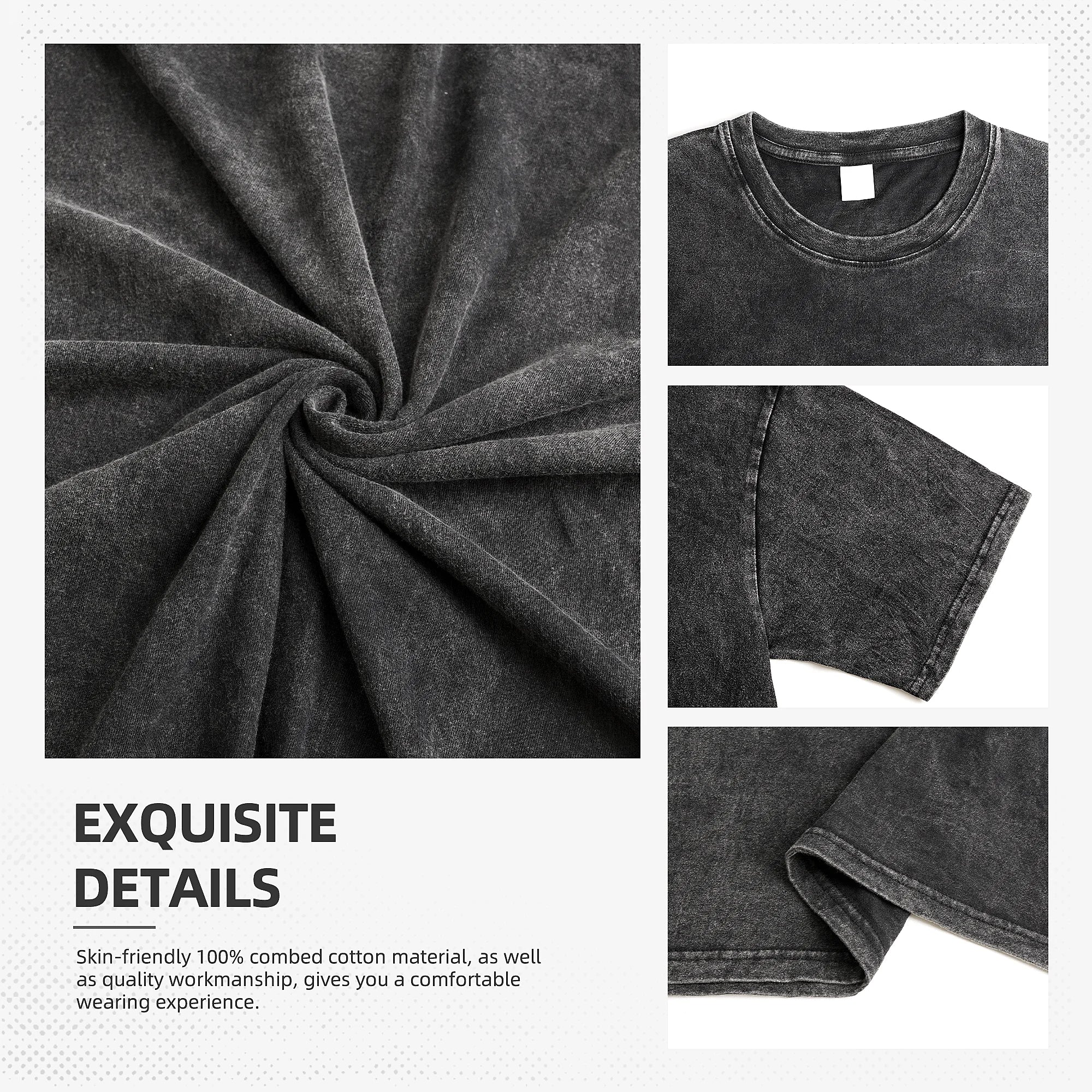 Camiseta sol negro