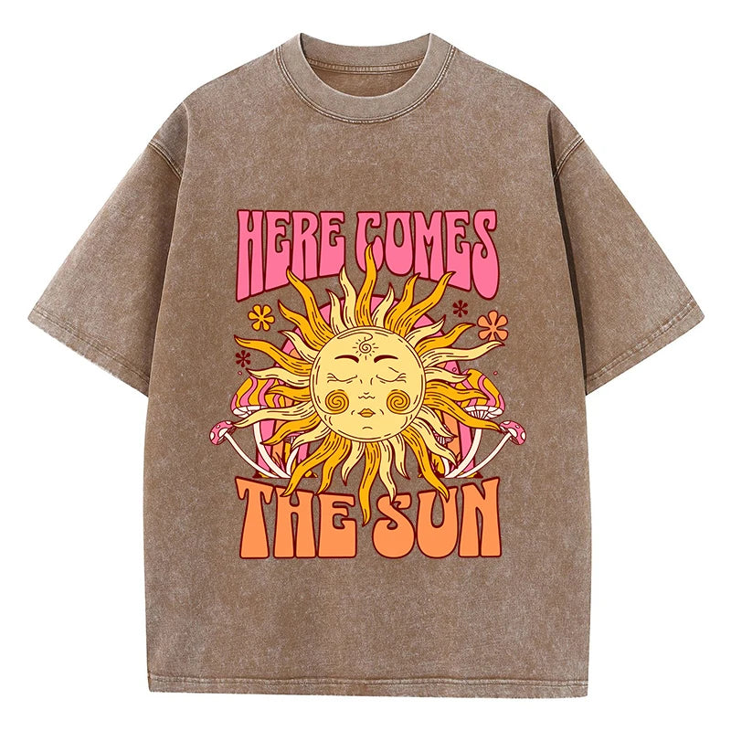 Camiseta  comes the sun