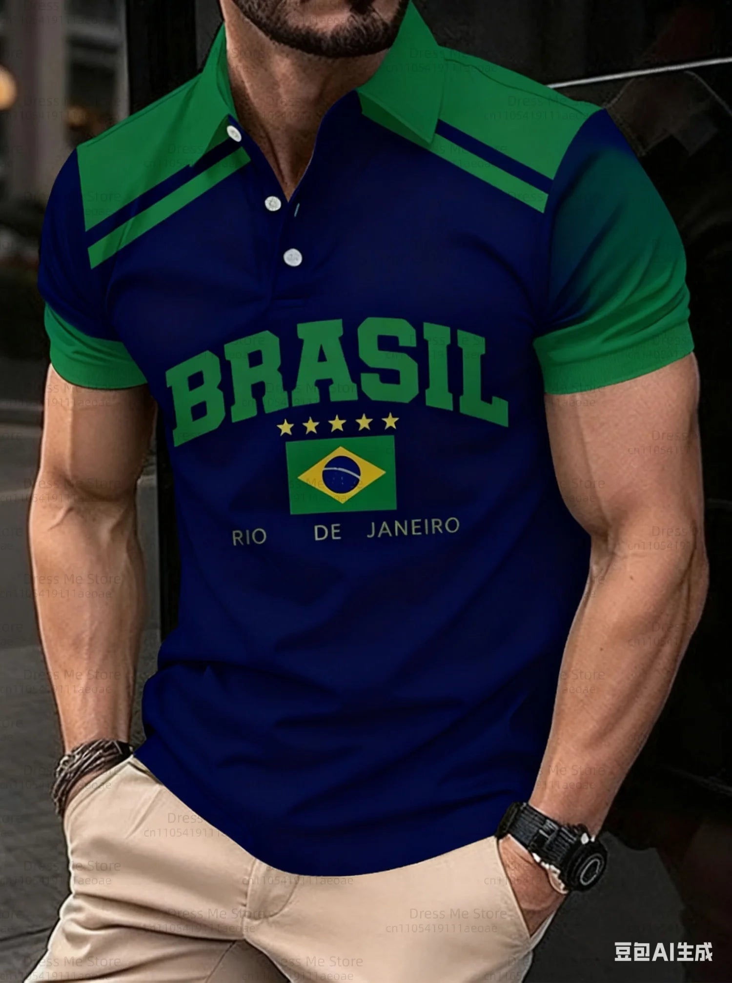 Camiseta Brasil unissex