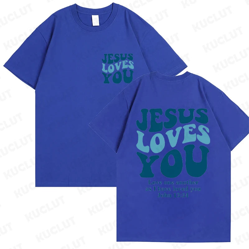 Jesus ama você t-shirt