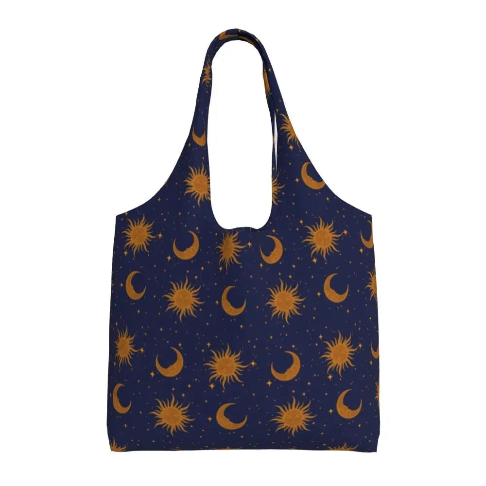 Bolsa lua e estrelas