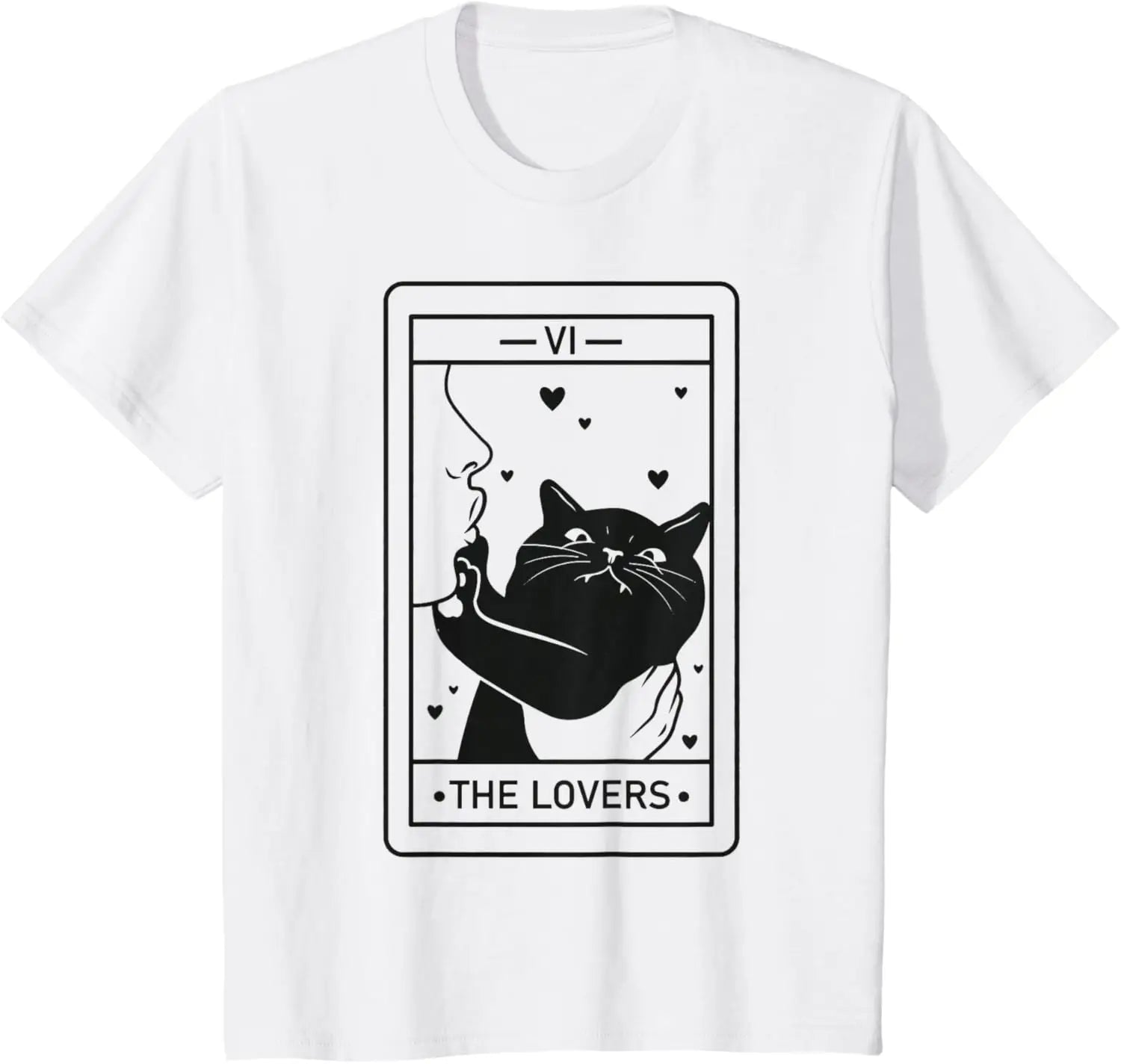 Camiseta Unissex black cat