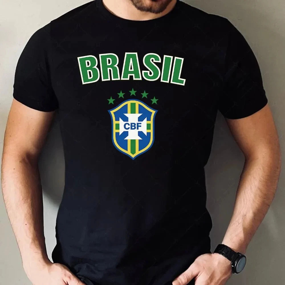 Camiseta de Futebol Brasileira unissex