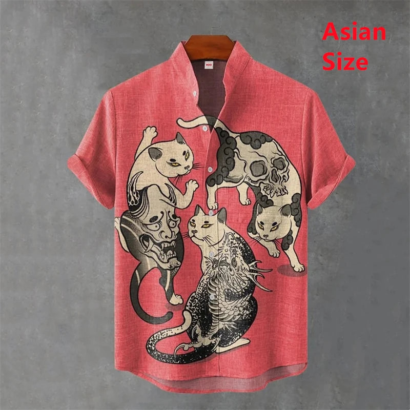 Camisa animal vibes unissex
