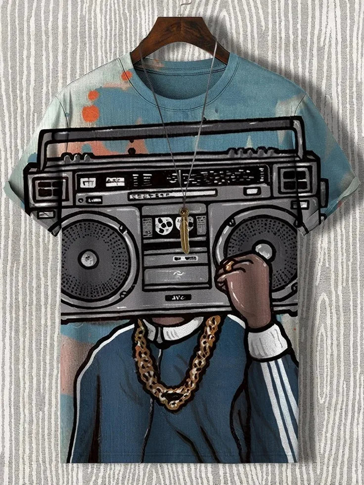Camiseta arco íris cat