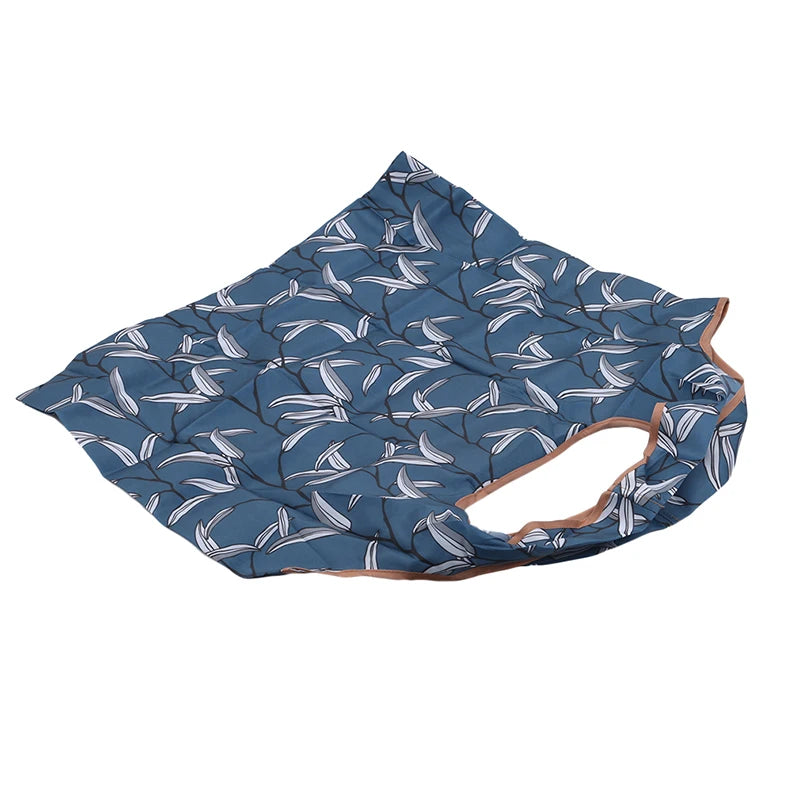 Saco de armazenamento de compras dobrável grosso grande capacidade saco de compras reutilizável eco amigável supermercado bolsa de ombro à prova dwaterproof água