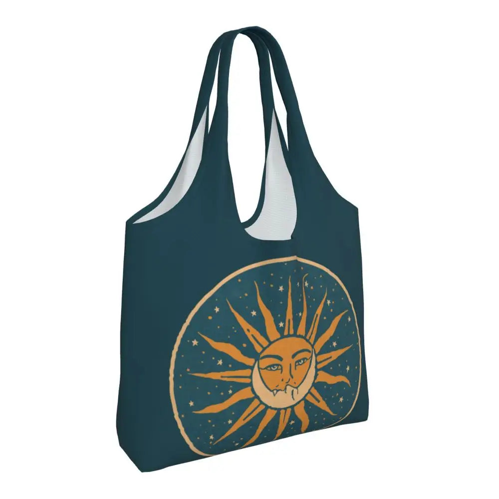 Bolsa lua e estrelas