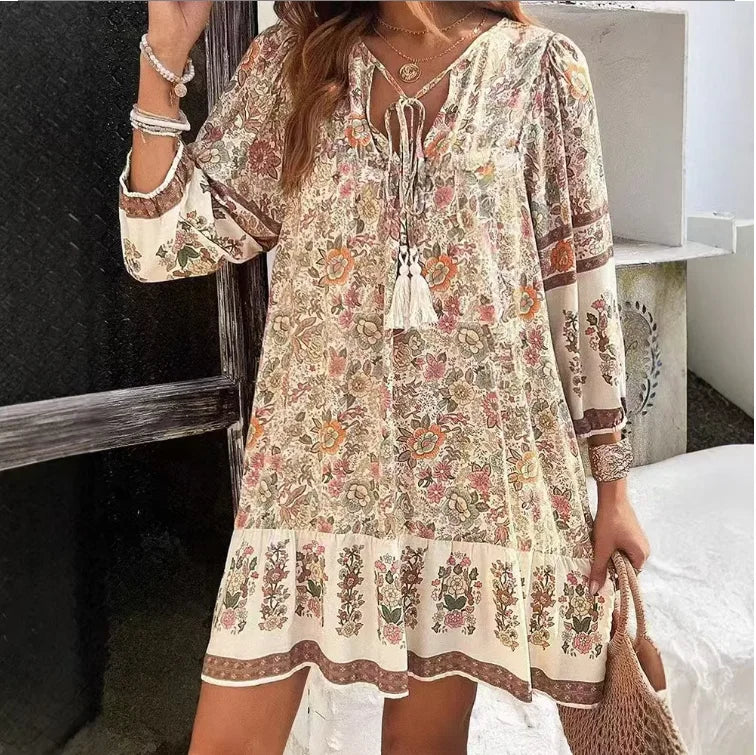 Vestido solto Índia