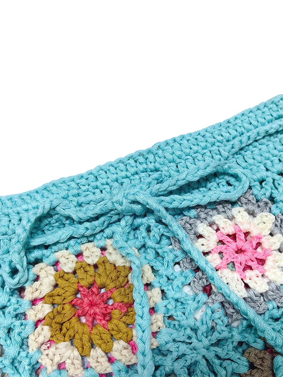 Short crochê colors