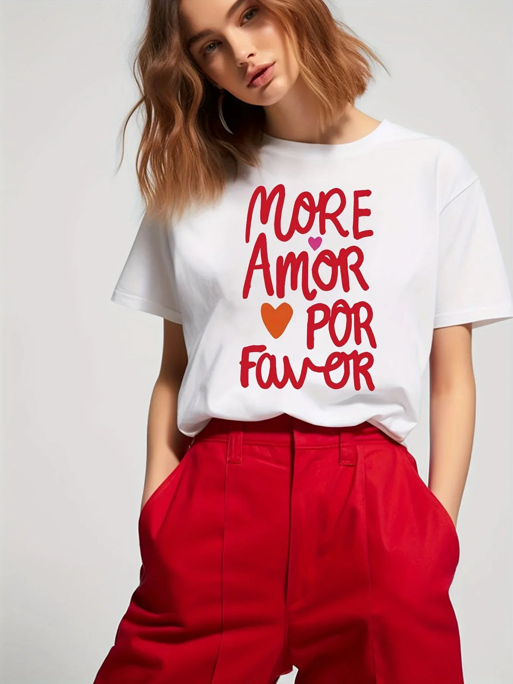 Camiseta more amor