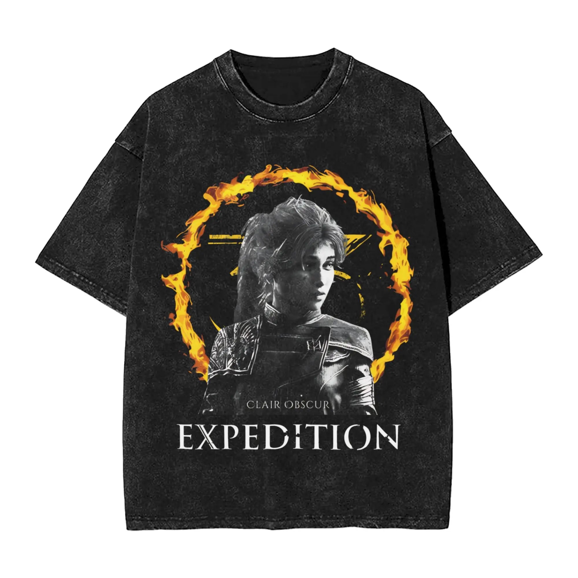 Camiseta sol negro