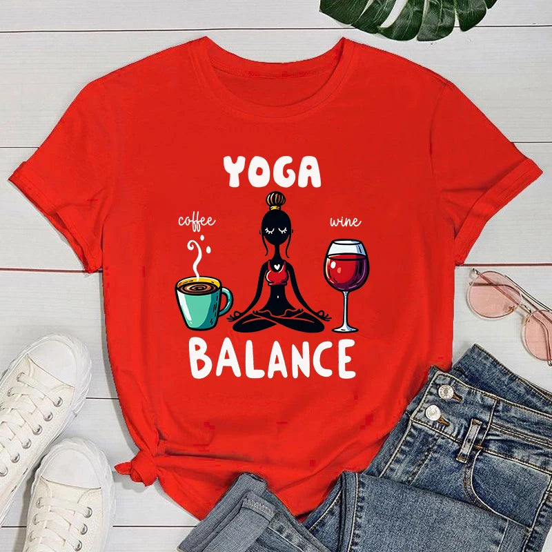 Camiseta equilíbrio
