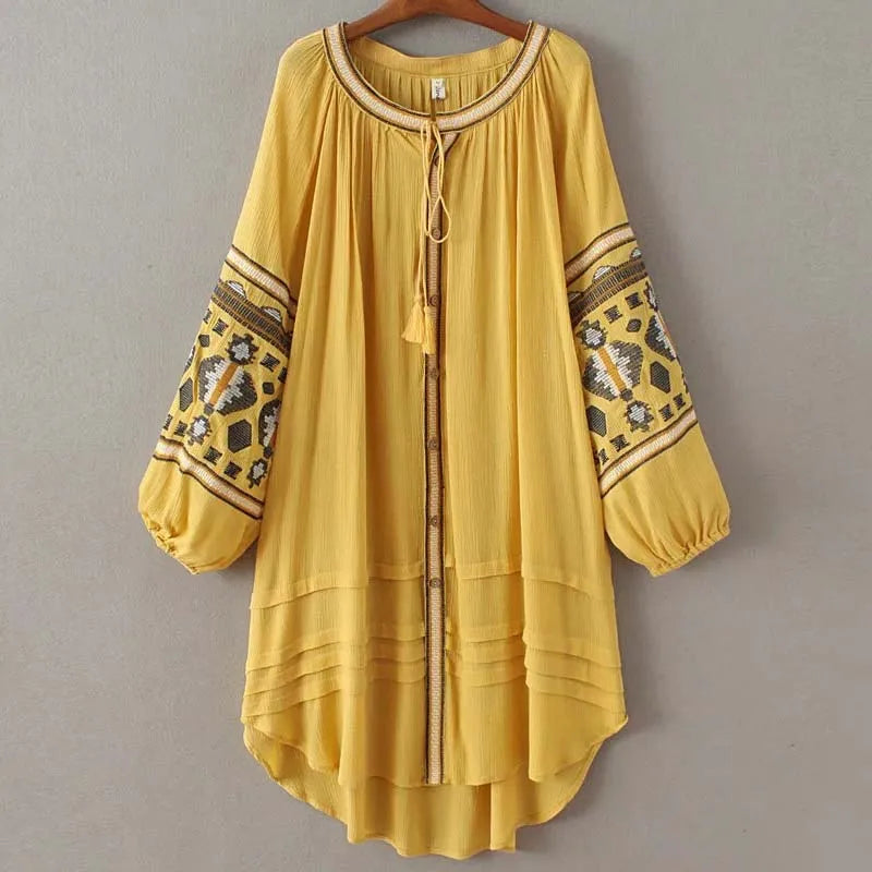 Vestido BATA . Boho