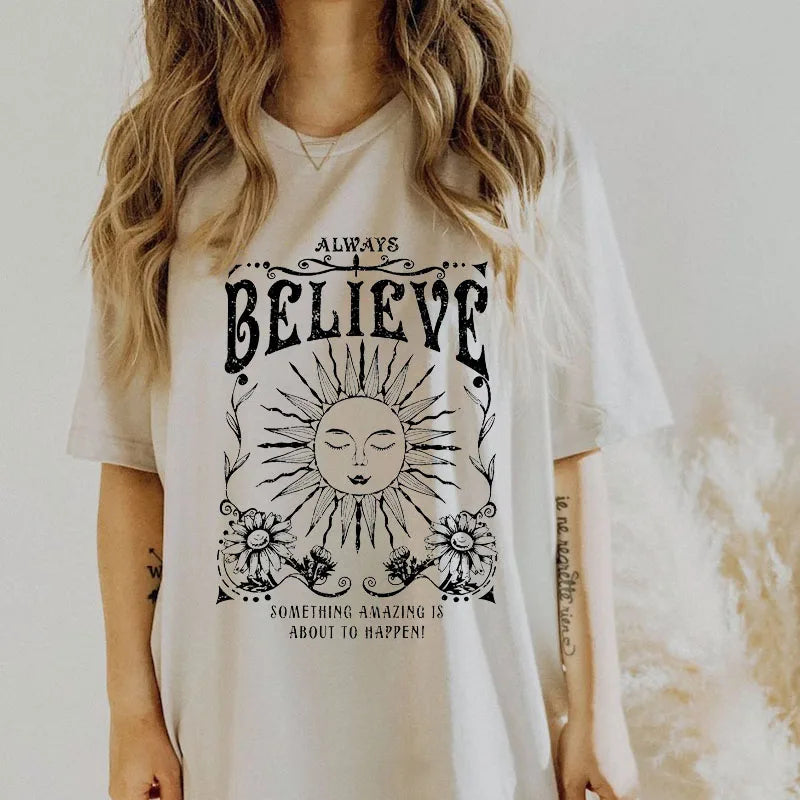 Vintage bruxa camiseta