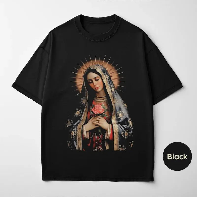 Camiseta virgem maria