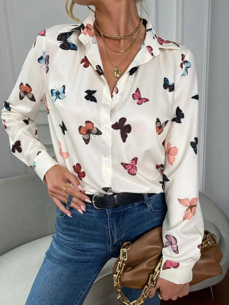 Camisa borboleta