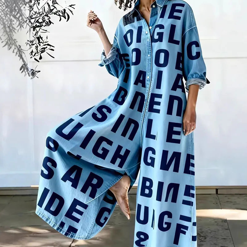 Macacão Feminino jeans estampas