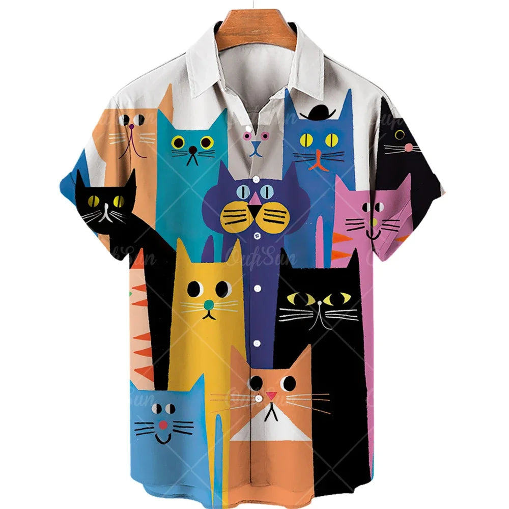 Camisa cat modern