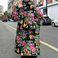 Jaqueta Longa flores