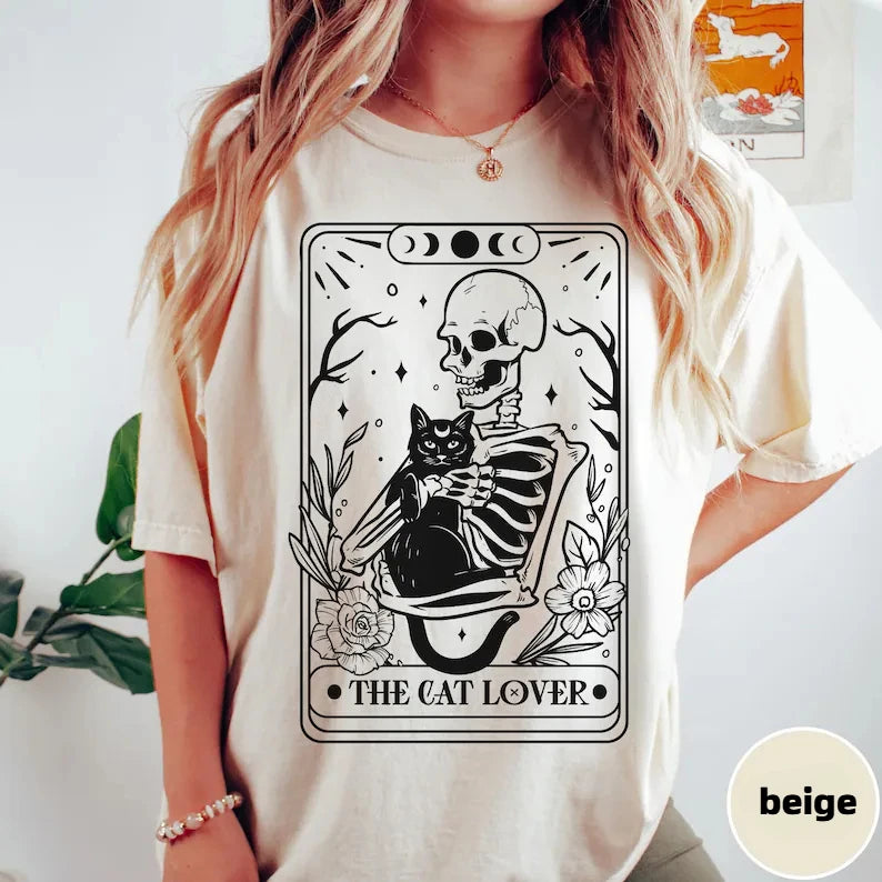 Camiseta Unissex black cat
