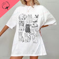 Camiseta gato tatoo
