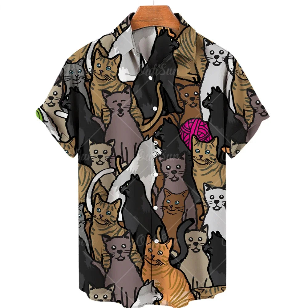 Camisa cat modern