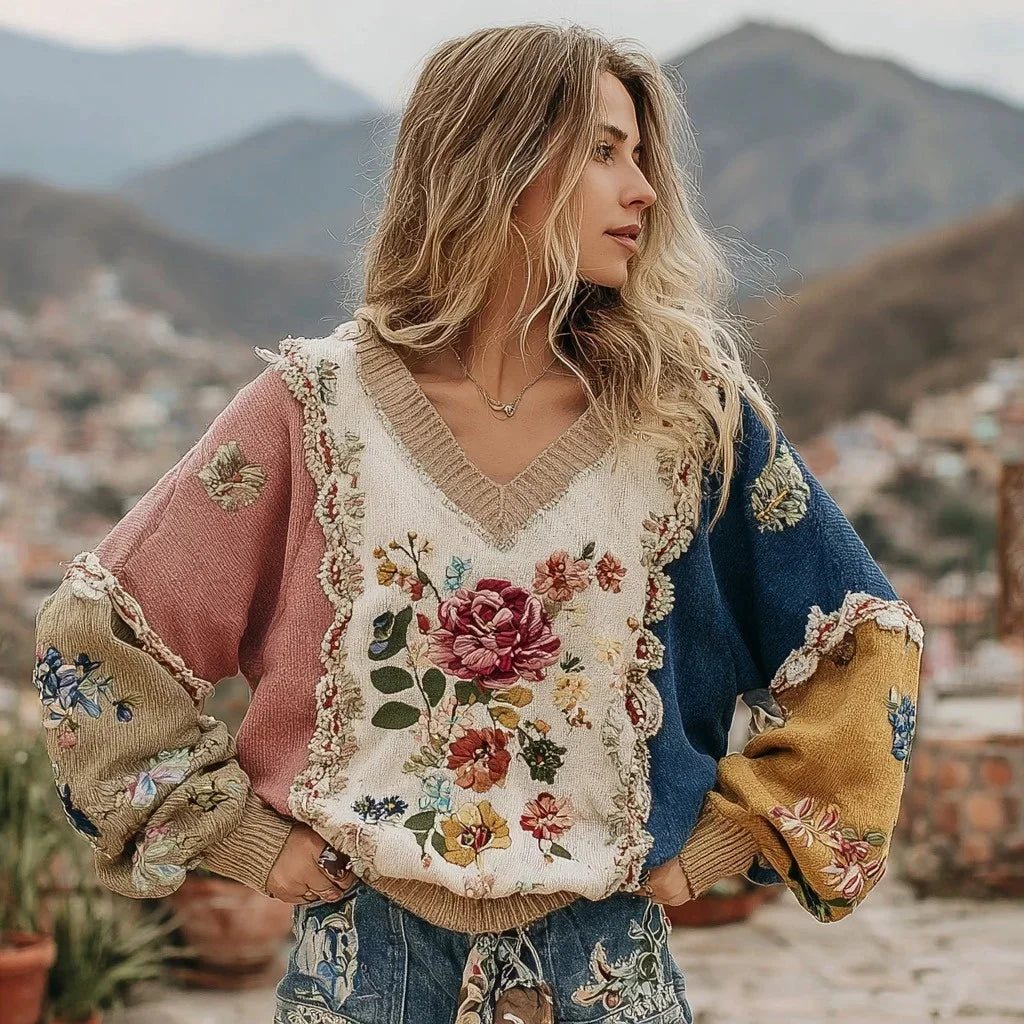 Suéter linha estampas diversas