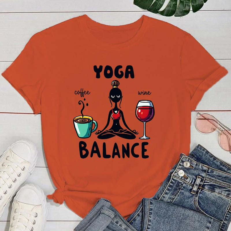 Camiseta equilíbrio
