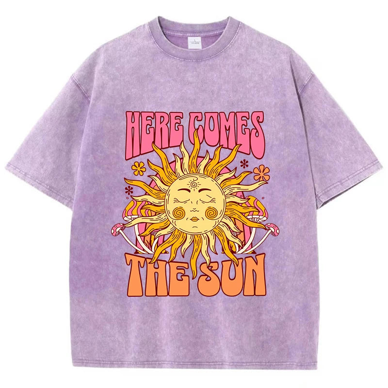 Camiseta  comes the sun